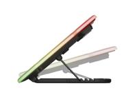 Trust GXT 1126 Aura laptop cooling pad 43,2 cm (17") 700 RPM Zwart - thumbnail