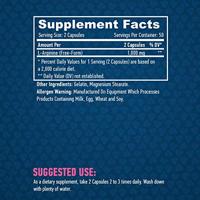 L-Arginine 500mg Haya Labs 100caps - thumbnail