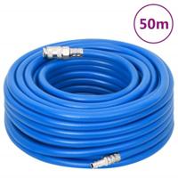 VidaXL Luchtslang 0,7&apos;&apos; 50 m pvc blauw - thumbnail