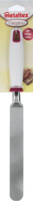 Metaltex flexibele spatel dolceforno 34 cm rvs wit/rood/zilver Metaltex flexibele spatel dolceforno 34 cm rvs wit/rood/zilver