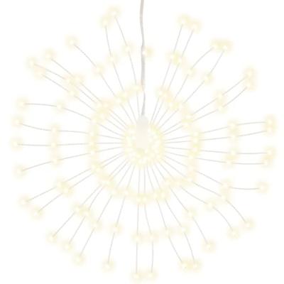 VidaXL Kerstverlichting vuurwerk 2 st 140 warmwitte led's 17 cm VidaXL Kerstverlichting vuurwerk 2 st 140 warmwitte led's 17 cm