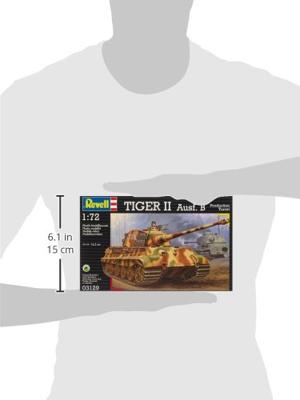 Revell 1/72 Tiger II Ausf. B Model-set