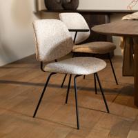 Eleonora Jon eetkamerstoel Maywood Beige - thumbnail