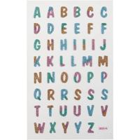 Creativ Company Glitter stickers, letters, vel 10x16 cm, 1 vel - thumbnail