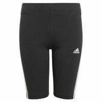 Sportleggings voor Kinderen Adidas Essentials 3 Stripes Zwart Maat 14-15 jaar - thumbnail