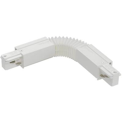 Eutrac 1001524 230V-railsysteemcomponenten Flexverbinder Flex-Verbinder, weiss Verkeerswit Eutrac 1001524 230V-railsysteemcomponenten Flexverbinder Flex-Verbinder, weiss Verkeerswit