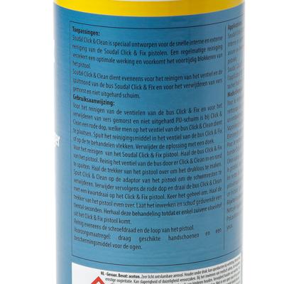 Soudal PU Click & Clean 500ml Soudal PU Click & Clean 500ml