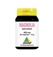 Magnolia bast extract 400 mg 30 Vegetarische capsules - thumbnail