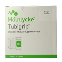 Tubigrip Elastisch buisverband 10m x 8.75cm huidskleur 1 Stuks - thumbnail