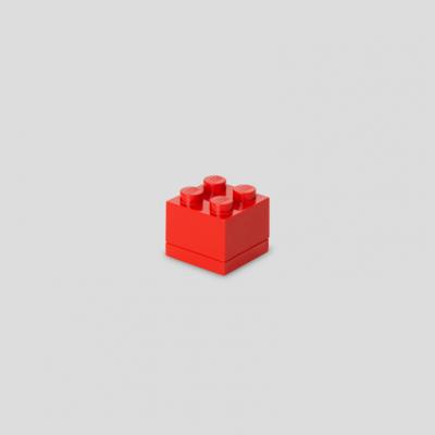 Room Copenhagen LEGO Mini Box Lunchbox 4 Rood opbergdoos