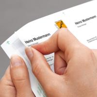 Sigel LP795 Bedrukbare visitekaarten, gladde kant 85 x 55 mm Helderwit 100 stuk(s) Papierformaat: DIN A4 - thumbnail