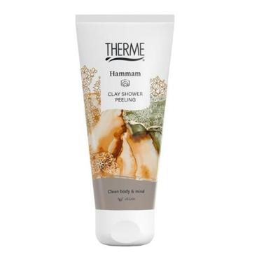 Hammam shower clay peeling