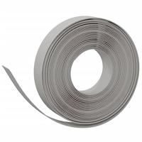 VidaXL Tuinrand 10 m 10 cm polyetheen grijs - thumbnail