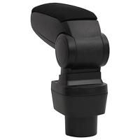 VidaXL Armsteun 12x32x(32-49) cm abs zwart - thumbnail