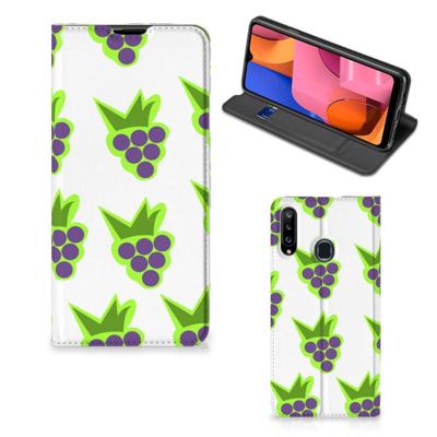 Samsung Galaxy A20s | Flip Style Cover | Druiven