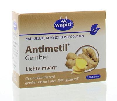 Wapiti Antimetil Gember Tabletten Wapiti Antimetil Gember Tabletten