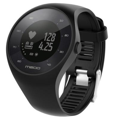 Siliconen sport polsband voor POLAR M200 (zwart)