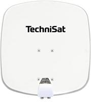 TechniSat DIGIDISH 45 - Satellietschotel voor 2 deelnemers (45 cm klein satellietsysteem - complete set met muurbeugel en universele dubbele LNB) wit - thumbnail