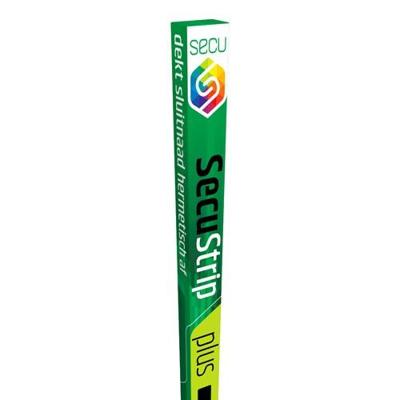 Secustrip plus zwartgrijs bi.dr. 2300mm