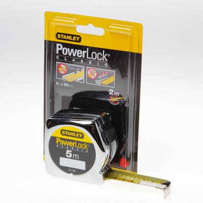 Stanley Rolmaat Powerlock 5m - 25mm Stanley Rolmaat Powerlock 5m - 25mm