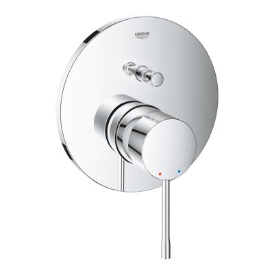GROHE Essence badkraan - inbouw - met omstel - Chroom 24167001