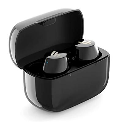 Edifier TWS1 True Wireless (TWS) Bluetooth 5.0 APTX hoofdtelefoon met touch-bediening en oplaadhoes, spatwaterdicht, IPX5, zwart