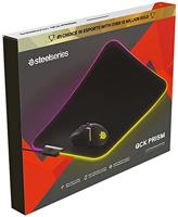Gaming mat SteelSeries QcK Prism Cloth RGB Gaming Zwart Multicolour - thumbnail