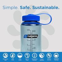 Nalgene Wide-Mouth Sustain 0,5L Drinkfles Gray 0,5L - thumbnail
