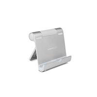 TERRATEC iTab S Zilver, Smartphone & Tablet Multihoekstandaard van aluminium, voor iPhone, iPad, Samsung Galaxy, Google Nexus en andere, instelbare kijkhoek - thumbnail