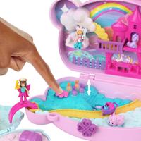 Polly Pocket - 2-in-1 Konijnenspeelset - Met 2 figuren en 12 accessoires - Polly Pocket - JFT88 - thumbnail