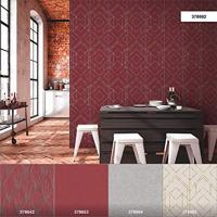 Livingwalls Metropolitan Stories 2 rood behang | 378692 - thumbnail