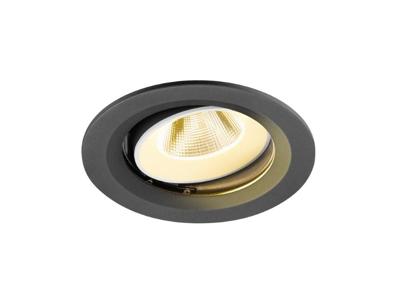 SLV InbouwspotNuminos Move M zwart/wit 3000K - 20gr - 1009668