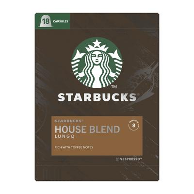 Starbucks House Blend Lungo - 18 koffiecups Starbucks House Blend Lungo - 18 koffiecups