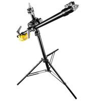 Walimex pro WT-501 Galgenstatief (max. hoogte ca. 175 cm en belastbaarheid ca. 5 kg), zwart - thumbnail