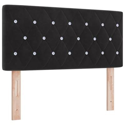 Boxspringbed met Matras met matras Zwart 120 x 200 cm Stof