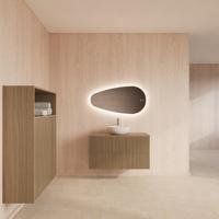 Badmeubelset Gliss Design Hybris Corn Silk 100 cm Met Waskom - thumbnail