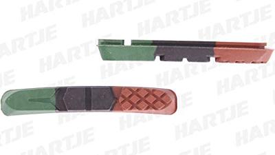 CONTEC rempads "v-stop 3d" ct brake shoe v-stop 3d triple contour design