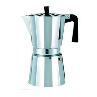 Italiaanse Koffiepot Oroley Zilverkleurig Metaal Aluminium - thumbnail