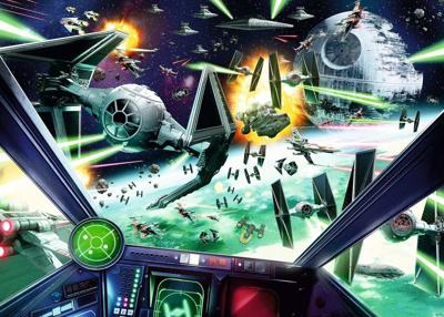 Ravensburger puzzel Star Wars:X-Wing Cockpit 1000 stukjes