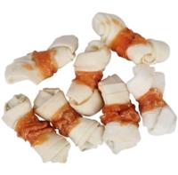 Nobleza Hondensnack - Kip gerolde knoopbotjes - 6 cm - thumbnail