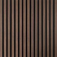 VERIZO - Akoestisch Wandpaneel Gerookt Eiken - 280 x 60 x 2.2 cm - - thumbnail