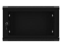 Lanberg WF01-6406-23B rack 6U Wandrek Zwart - thumbnail