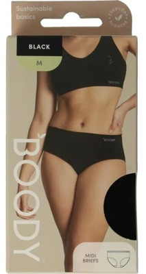 Boody Midi Heupslip Zwart M Boody Midi Heupslip Zwart M