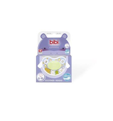 bibi Glow in the Dark Babyfopspeen voor 's nachts Silicone Multi kleuren