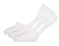 3-paar invisible Footies Mika - Met anti slip - Bamboe kousenvoetjes - Sokken voor in loafers - thumbnail