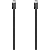 Hama USB-C-kabel Full-Featured, E-Marker, USB 3.2 Gen1, 5 Gbit/s, 0,75 m Kabel Zwart - thumbnail