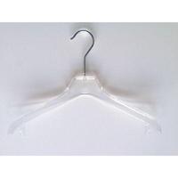 Hanger transp gebogen 44cm 130 stuks - thumbnail