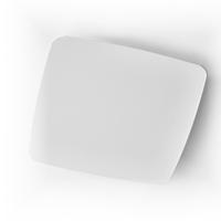 Afvoerventiel Design BWS Ventilatie Afgerond Vierkant 12.5cm Wit - thumbnail