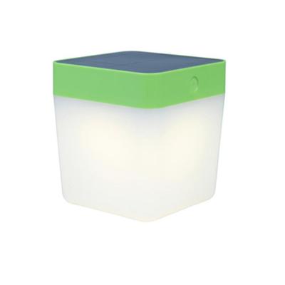 Lutec Table Cube LED-Solarlamp (groen)
