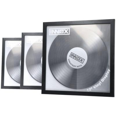 Innox VFK12-BK vinyl display voor 12 inch LP-hoes (set van 3 lijsten) Innox VFK12-BK vinyl display voor 12 inch LP-hoes (set van 3 lijsten)